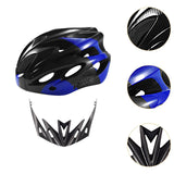 Bike Helmet Breathable Adjustable Bicycle Helmet for Biking Riding Bicycling Blue