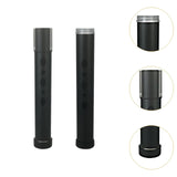 Golf Ball Retriever Portable Shagger Tube for Outdoor Driving Range Training Black