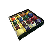 16x Pool Table Balls Multicolor Replacement Billiard Balls for Club Playroom