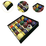 16x Pool Table Balls Multicolor Replacement Billiard Balls for Club Playroom