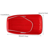 Winter Snow Sled for Adults Sand Board Sleigh for Sports Backyard Sand Red