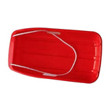 Winter Snow Sled for Adults Sand Board Sleigh for Sports Backyard Sand Red