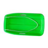 Winter Snow Sled for Adults Sand Board Sleigh for Sports Backyard Sand Green