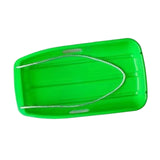 Winter Snow Sled for Adults Sand Board Sleigh for Sports Backyard Sand Green