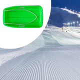 Winter Snow Sled for Adults Sand Board Sleigh for Sports Backyard Sand Green