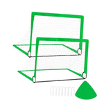 Kids Soccer Goal Football Goal Post for Backyard Garden Outdoor Sports Games Green