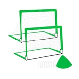 Kids Soccer Goal Football Goal Post for Backyard Garden Outdoor Sports Games Green