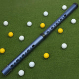 Golf Balls Retriever Tube Golfer Gift Portable 2 Sections Detachable Grabber Blue