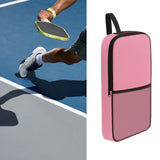 Pickleball Paddle Holder Bag Premium Outdoor Sports Pickleball Racquet Cover Pink