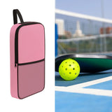 Pickleball Paddle Holder Bag Premium Outdoor Sports Pickleball Racquet Cover Pink