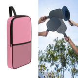 Pickleball Paddle Holder Bag Premium Outdoor Sports Pickleball Racquet Cover Pink