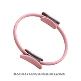 Pilates Ring Circle Training Workout Thigh Exercise Flexible Fitness Circles Pink