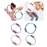 Pilates Ring Circle Training Workout Thigh Exercise Flexible Fitness Circles Pink