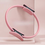 Pilates Ring Circle Training Workout Thigh Exercise Flexible Fitness Circles Pink