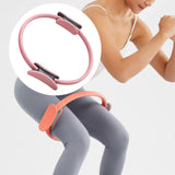 Pilates Ring Circle Training Workout Thigh Exercise Flexible Fitness Circles Pink