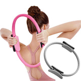 Pilates Ring Circle Training Workout Thigh Exercise Flexible Fitness Circles Gray