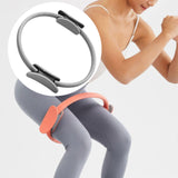 Pilates Ring Circle Training Workout Thigh Exercise Flexible Fitness Circles Gray