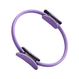 Pilates Ring Circle Training Workout Thigh Exercise Flexible Fitness Circles Purple