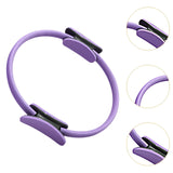 Pilates Ring Circle Training Workout Thigh Exercise Flexible Fitness Circles Purple