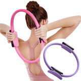 Pilates Ring Circle Training Workout Thigh Exercise Flexible Fitness Circles Purple