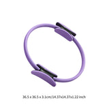 Pilates Ring Circle Training Workout Thigh Exercise Flexible Fitness Circles Purple