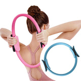 Pilates Ring Circle Training Workout Thigh Exercise Flexible Fitness Circles Blue