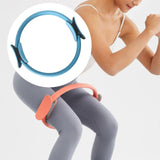 Pilates Ring Circle Training Workout Thigh Exercise Flexible Fitness Circles Blue