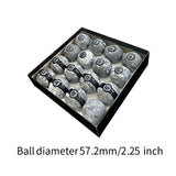 16Pcs Pool Table Balls Resin Balls Premium Billiard Balls for Bar Game Rooms