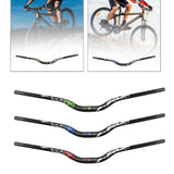 Bike Handlebar Easy to Install Lightweight Riser Bar for Mountain Road Bikes Green