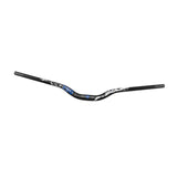 Bike Handlebar Easy to Install Lightweight Riser Bar for Mountain Road Bikes Blue