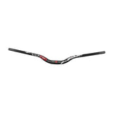 Bike Handlebar Easy to Install Lightweight Riser Bar for Mountain Road Bikes Red