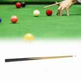 Kids Pool Cue Wood Snooker Cue 10.5mm Tip for Girls Boys Billiards Equipment 50cm