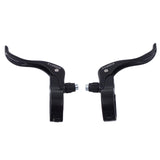 2Pcs Bicycle Brake Lever Sturdy Aluminum Replacement for Mountain Road Bikes Black