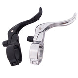 2Pcs Bicycle Brake Lever Sturdy Aluminum Replacement for Mountain Road Bikes Black