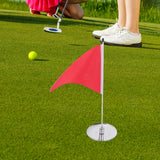 Practice Putting Cup with Flag Holder Golf Supplies for Garage Indoor Office