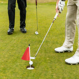 Practice Putting Cup with Flag Holder Golf Supplies for Garage Indoor Office