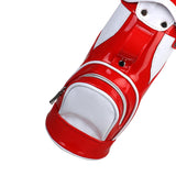 Golf Wine Bag PU Practical Golf Bag Drink Carry Bag for Travel Hiking Red