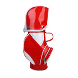 Golf Wine Bag PU Practical Golf Bag Drink Carry Bag for Travel Hiking Red