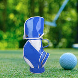 Golf Wine Bag PU Practical Golf Bag Drink Carry Bag for Travel Hiking Blue