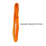 Lyra Aerial Hoop Strap Soft Heavy Duty Aerial Acrobatics Lyra Hoop Hand Loop Orange