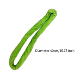 Lyra Aerial Hoop Strap Soft Heavy Duty Aerial Acrobatics Lyra Hoop Hand Loop Green