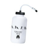 Sports Water Bottle 1L Leakproof Squeeze Bottle for Women Men Outdoor Sports White