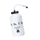 Sports Water Bottle 1L Leakproof Squeeze Bottle for Women Men Outdoor Sports White