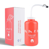 Sports Water Bottle 1L Leakproof Squeeze Bottle for Women Men Outdoor Sports Red