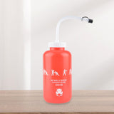 Sports Water Bottle 1L Leakproof Squeeze Bottle for Women Men Outdoor Sports Red