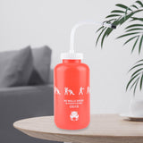 Sports Water Bottle 1L Leakproof Squeeze Bottle for Women Men Outdoor Sports Red