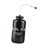 Sports Water Bottle 1L Leakproof Squeeze Bottle for Women Men Outdoor Sports Black