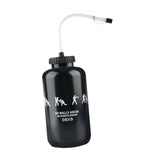 Sports Water Bottle 1L Leakproof Squeeze Bottle for Women Men Outdoor Sports Black