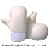 Kids Boxing Gloves PU Leather Punching Bag Gloves for Kickboxing MMA Workout XS