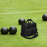 Bowling Bag for 2 Balls Professional Double Zipper Bowling Tote with Handle